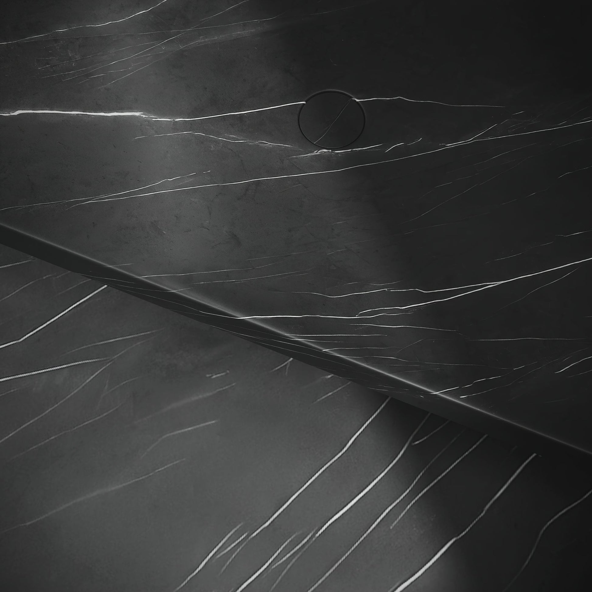 Levitare Grey Pietra Marble Ultra Thin Wall Mounted Basin 800mm