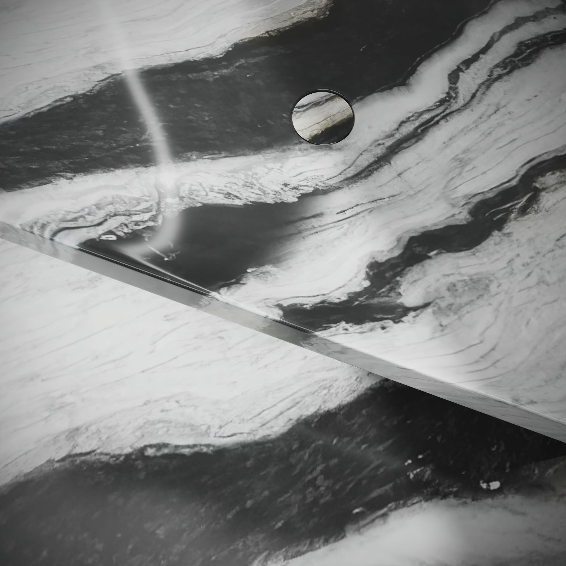 Levitare Panda Marble Ultra Thin Wall Mounted Basin 1000mm