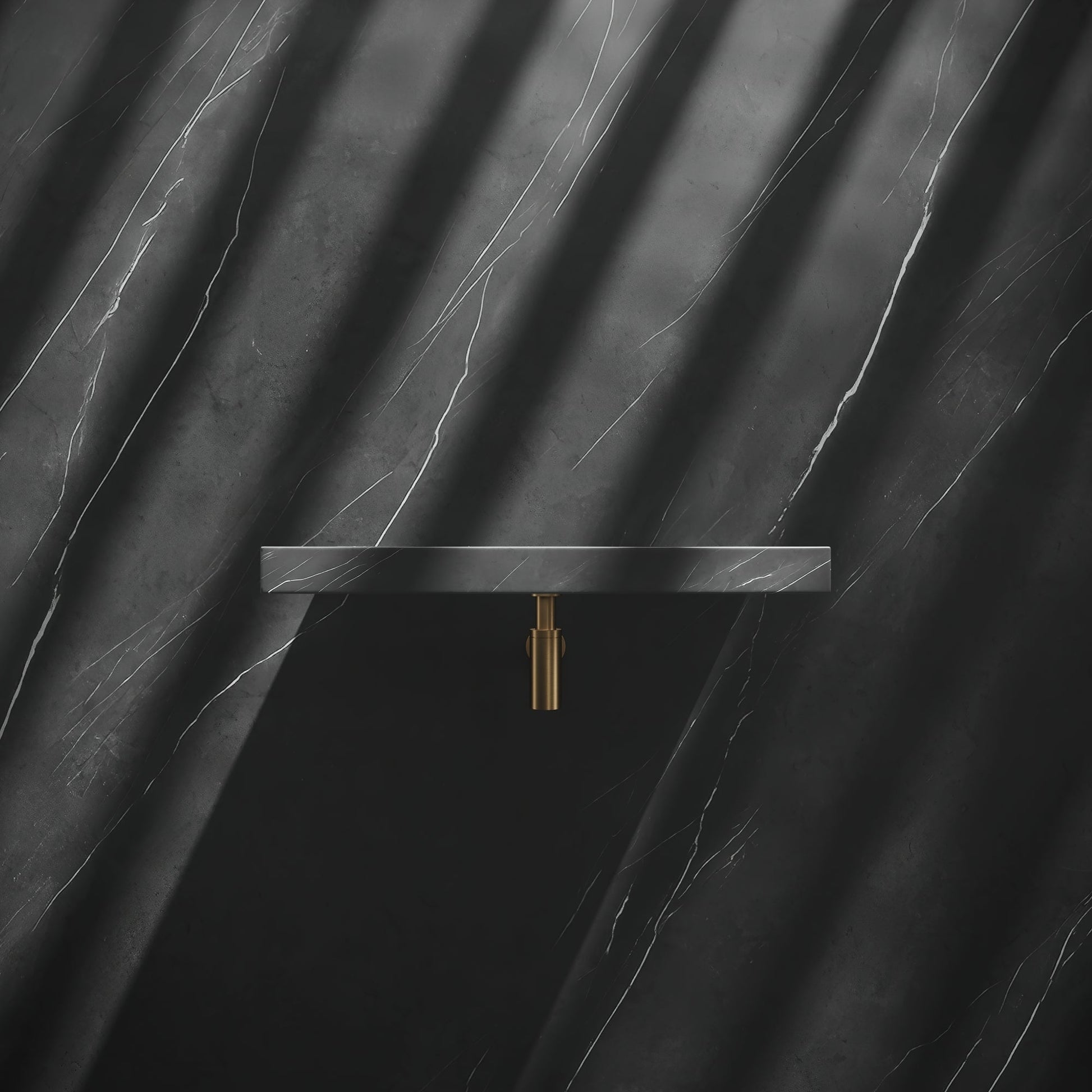 Levitare Pietra Grey Marble Ultra Thin Wall Hung Basin 600mm