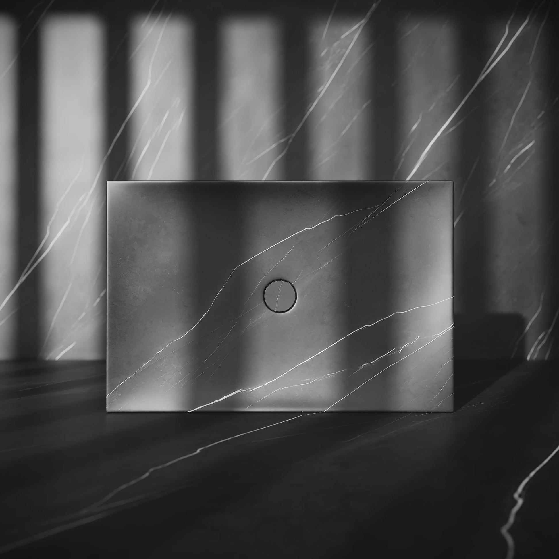 Levitare Pietra Grey Marble Ultra Thin Wall Hung Basin 600mm