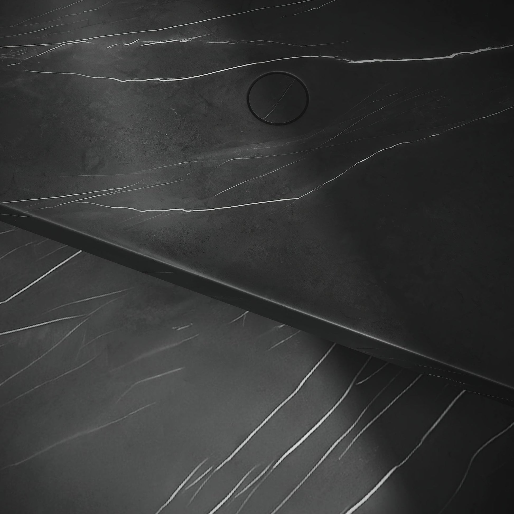 Levitare Pietra Grey Marble Ultra Thin Wall Hung Basin 600mm