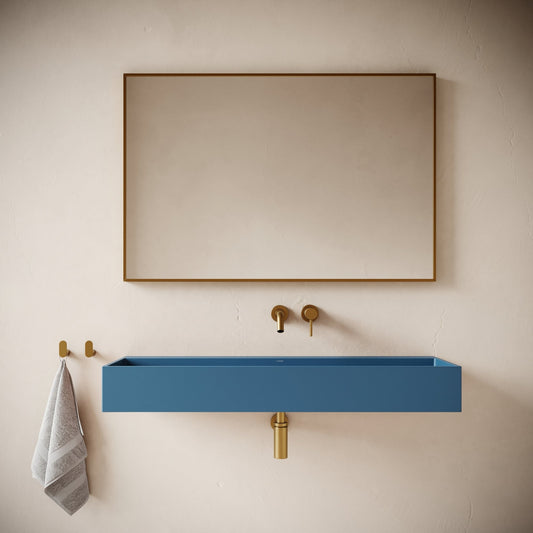 Lineare Azure Concrete Wall Hung Basin 1200mm