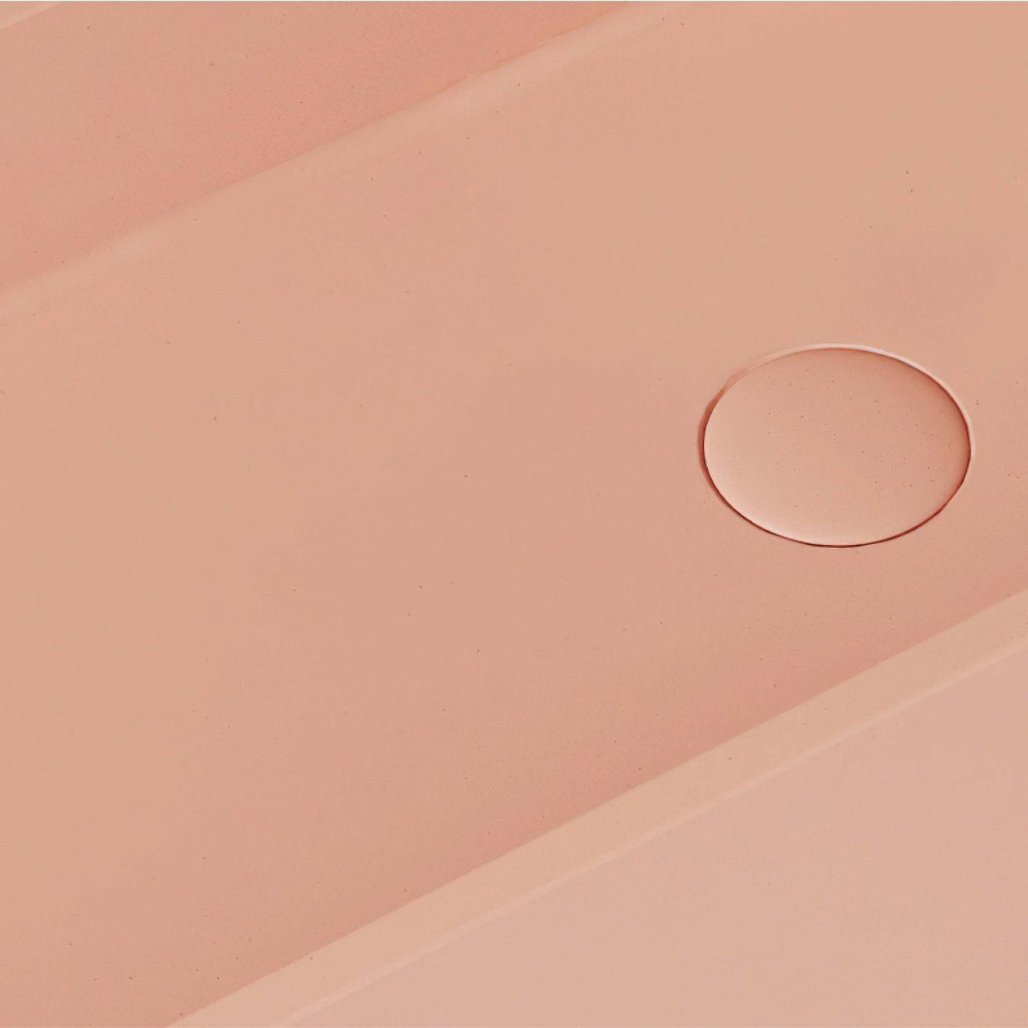 Lineare Blush Concrete Wall Hung Basin 1200mm