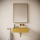 Lineare Saffron Concrete Wall Hung Basin 600mm