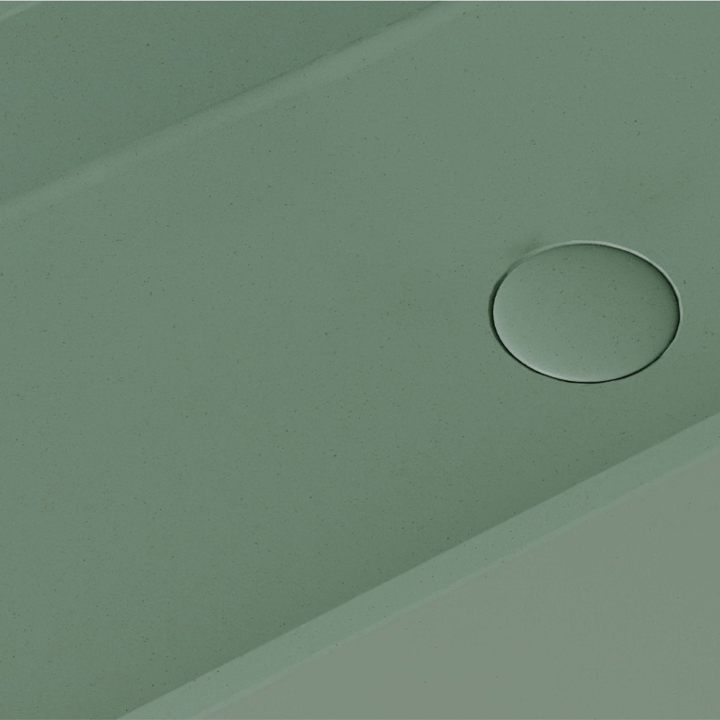 Lineare Seafoam Concrete Wall Hung Basin 600mm