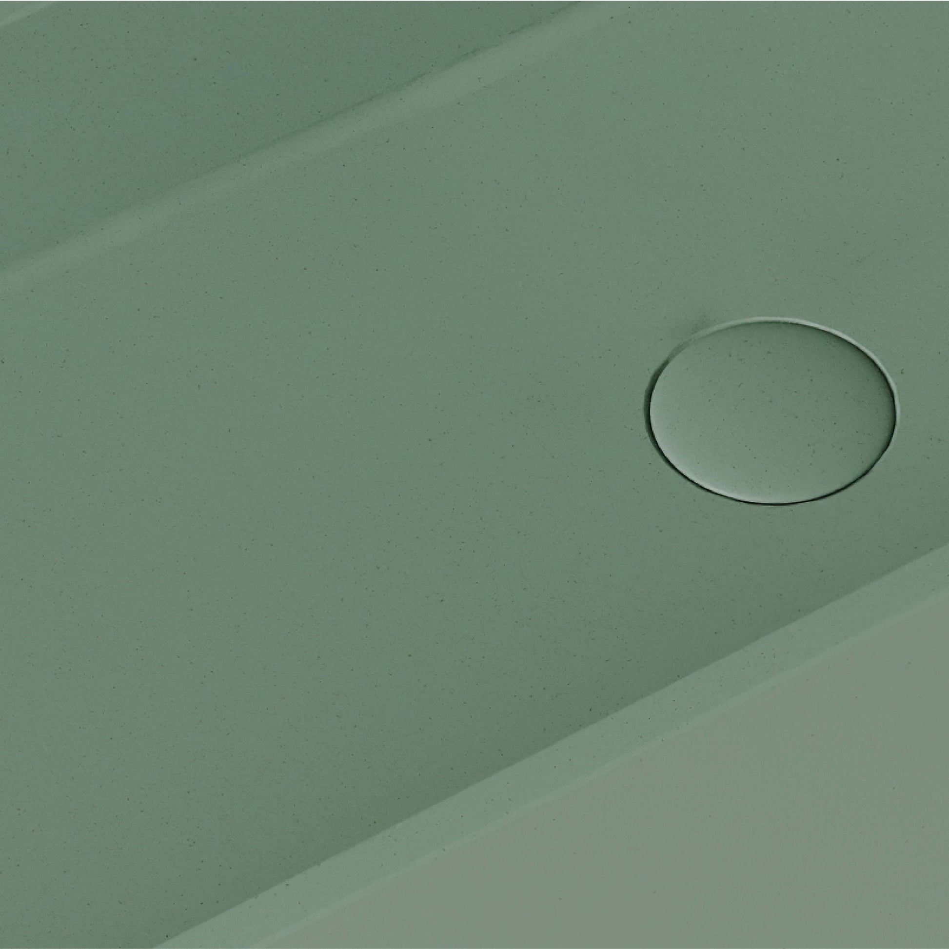 Lineare Seafoam Concrete Wall Hung Basin 600mm
