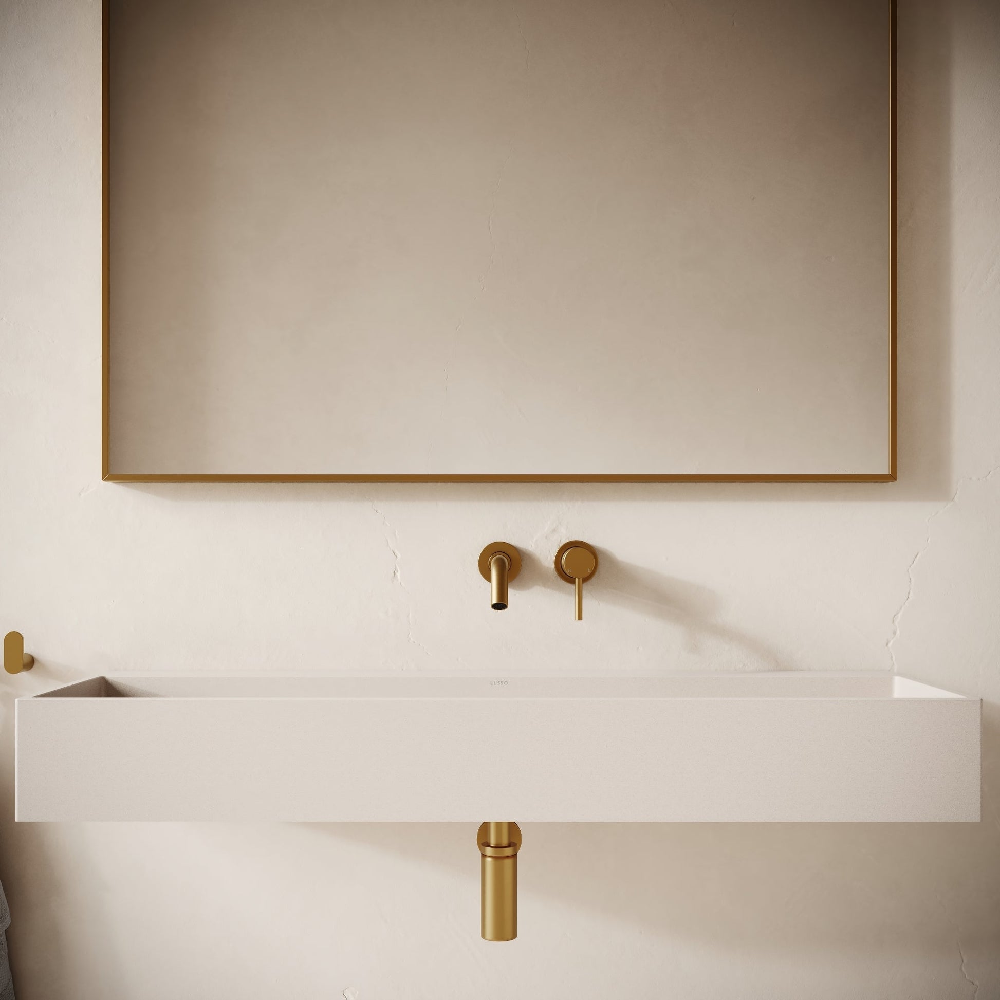 Lineare Shore Concrete Wall Hung Basin 1200mm