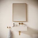 Lineare Shore Concrete Wall Hung Basin 600mm