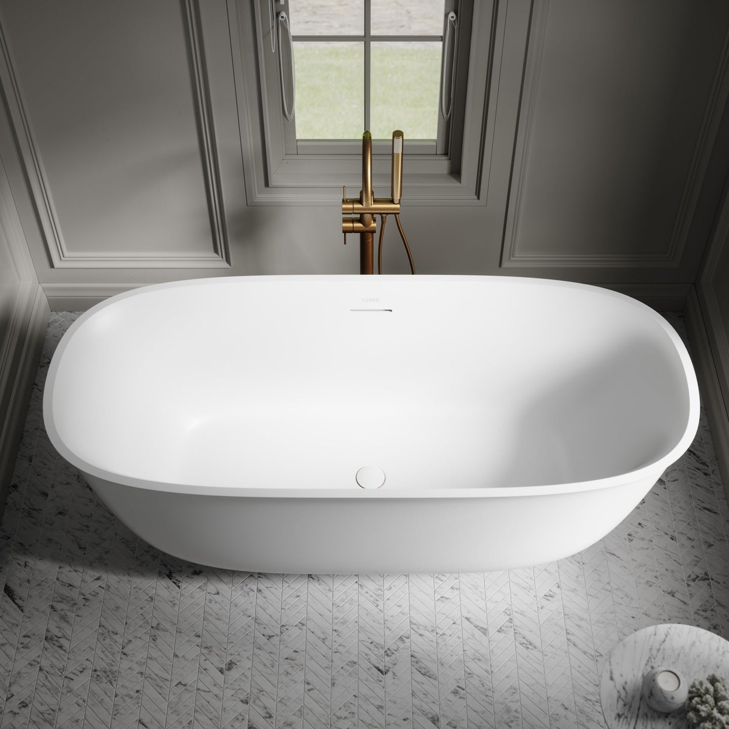 Lusso Light Calabria Freestanding Bath 1700mm