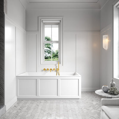 Lusso Light Cavour Inset Bath 1500mm