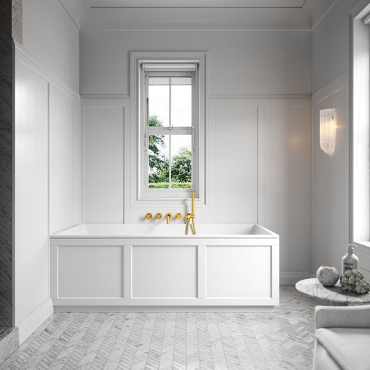 Lusso Light Cavour Inset Bath 1700mm