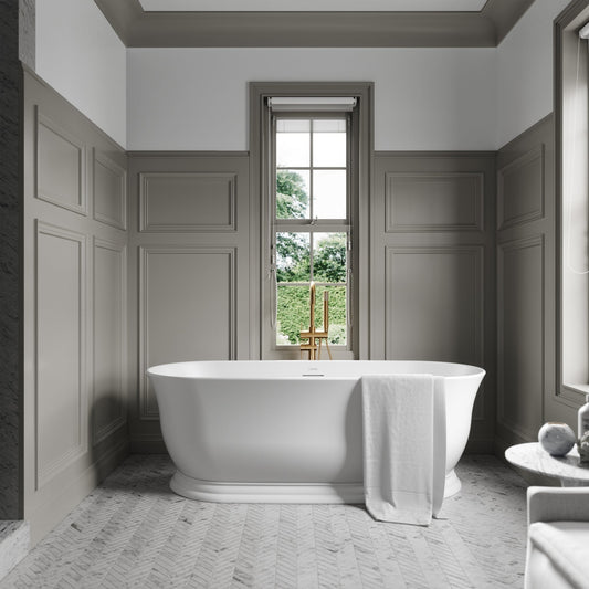 Lusso Light Moritz Freestanding Bath 1700mm