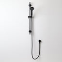 Luxe Shower Riser Rail Kit Matte Black - No Valve