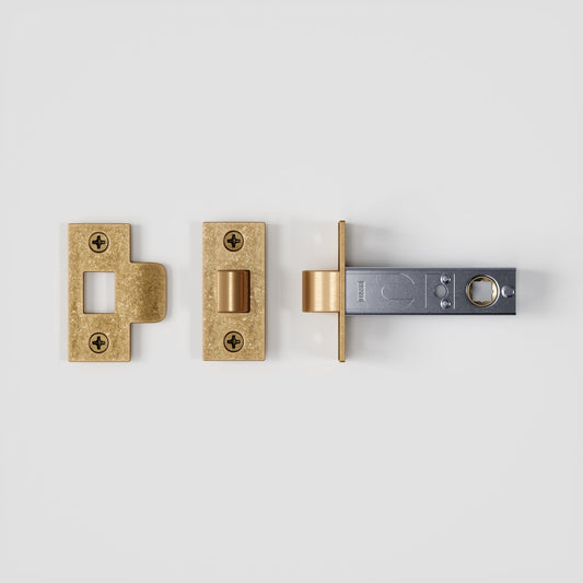 Lusso Tubular Latch for Internal Doors (Aged Bronze)