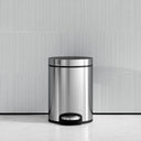 Lusso Vittoria Brushed Stainless 5 Litre Pedal Bin