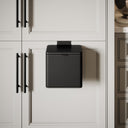 Lusso Zattura Matte Black 5 Litre Hanging Kitchen Cabinet Bin