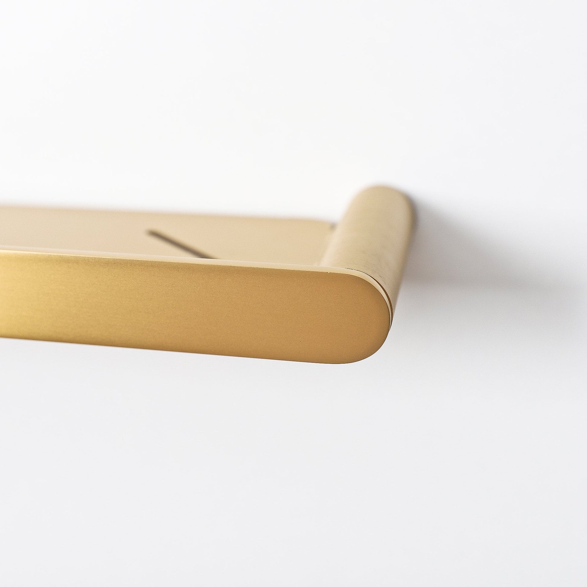 Luxe Brushed Gold Bathroom Organisers Shower Shelf