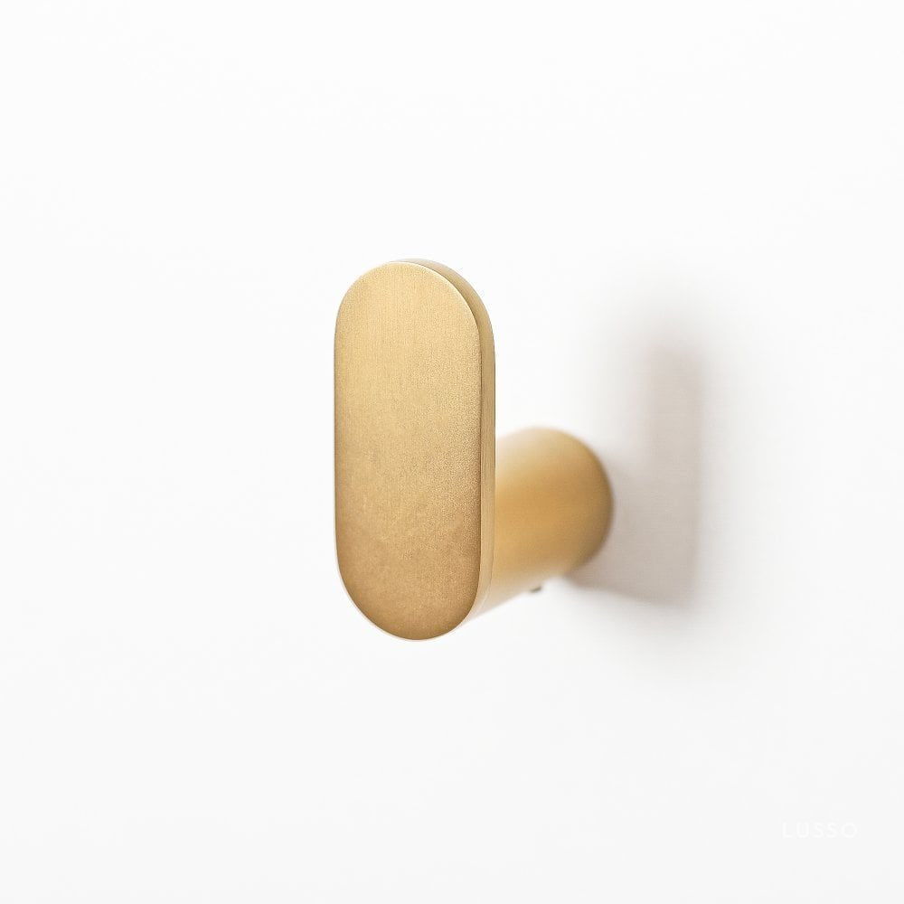 Luxe Brushed Gold Robe Towel Hook