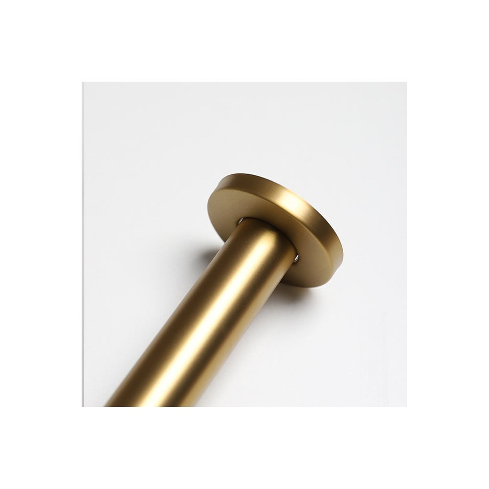 Luxe Brushed Gold Round Bottle Trap