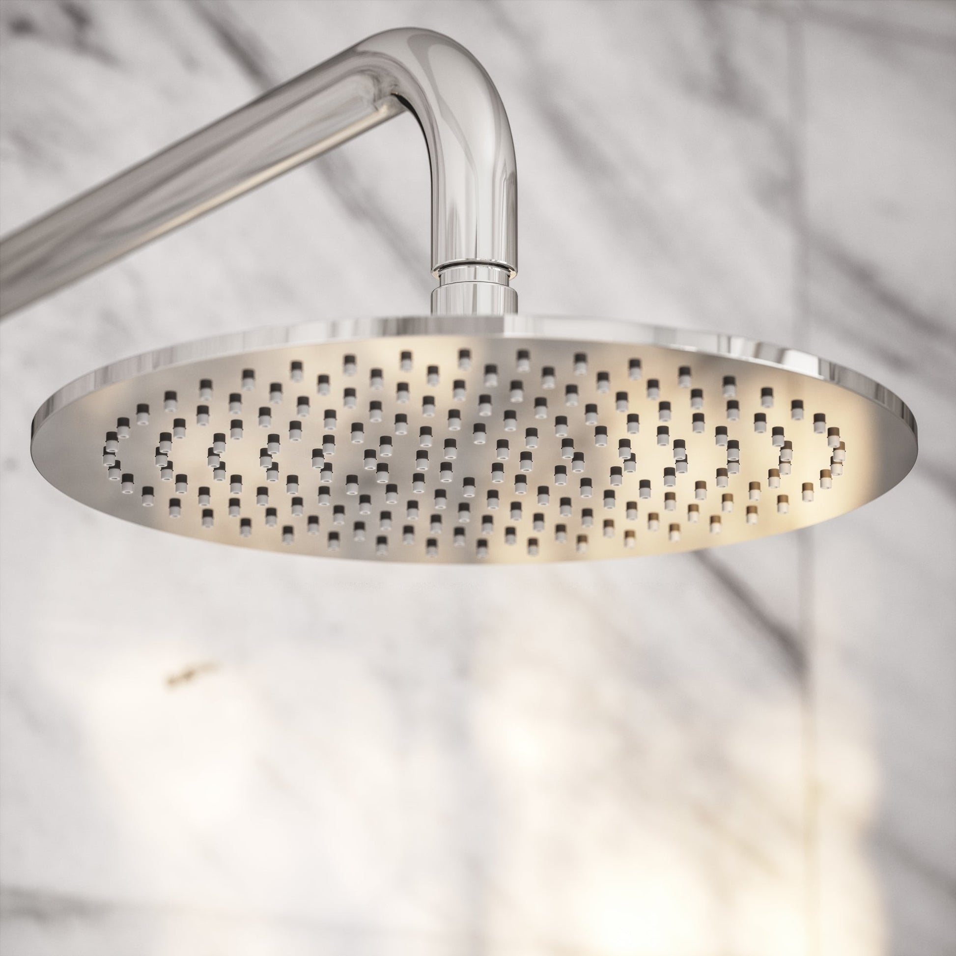 Luxe Chrome Thermostatic Shower with Handheld Shower