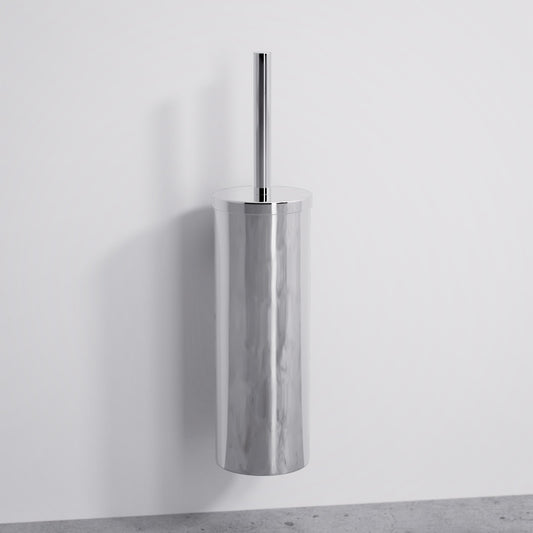 Luxe Chrome Wall Mounted Toilet Brush