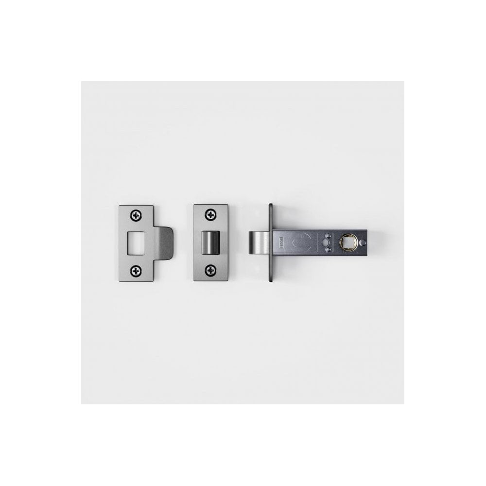 Luxe Knurled Brushed Stainless Door Handle and Hinge Bundle