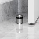 Luxe Knurled Brushed Stainless Door Stop