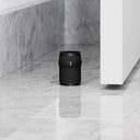 Luxe Knurled Matte Black Door Stop
