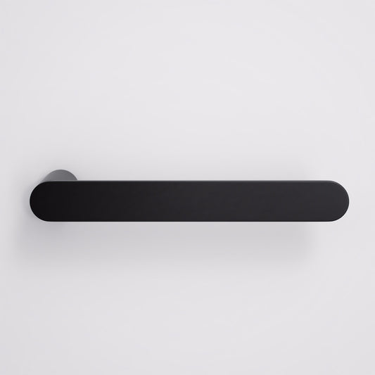 Luxe Matte Black Towel Bar 220mm