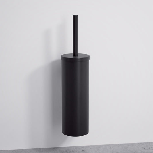 Luxe Matte Black Wall Mounted Toilet Brush
