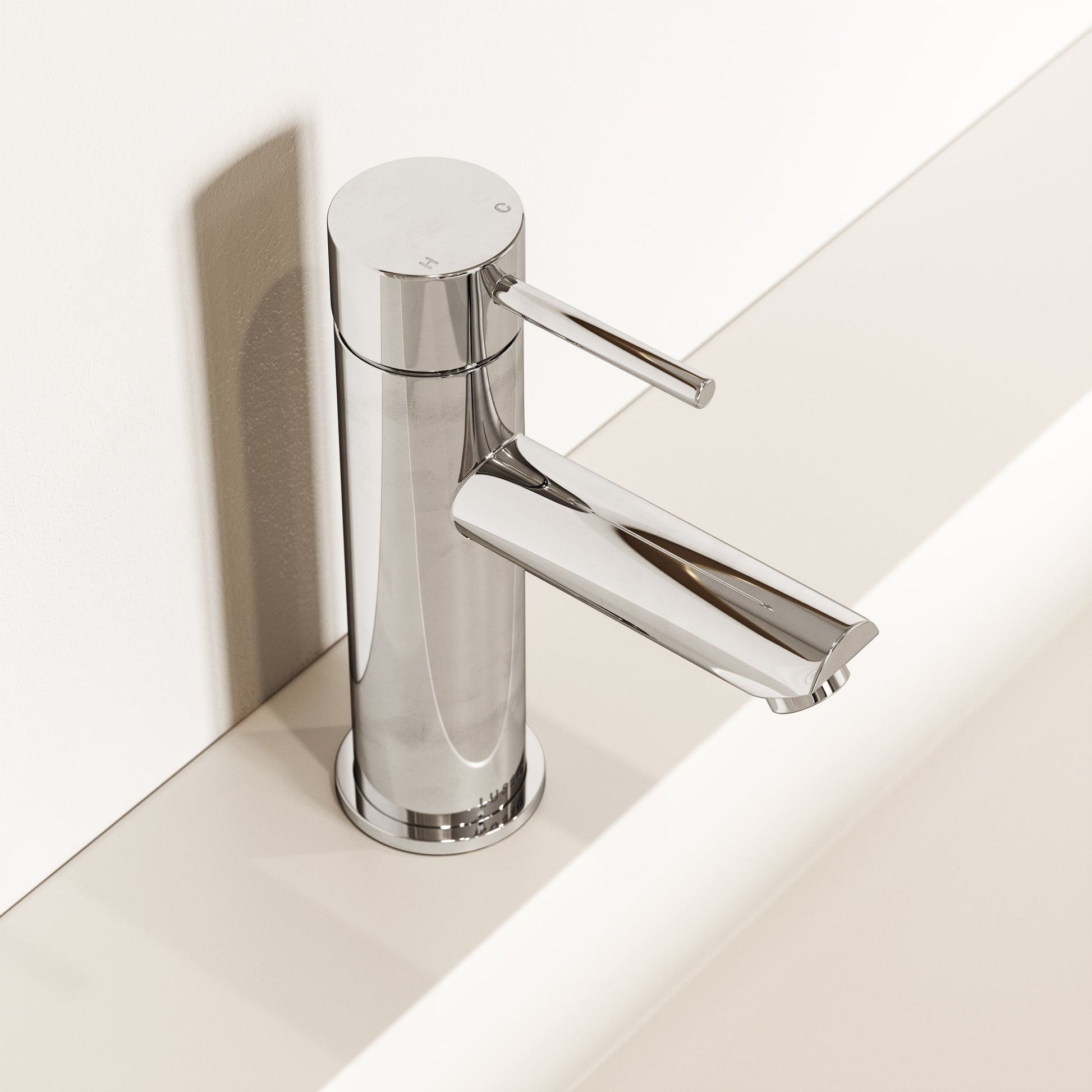 Luxe Monobloc Chrome Basin Mixer Tap