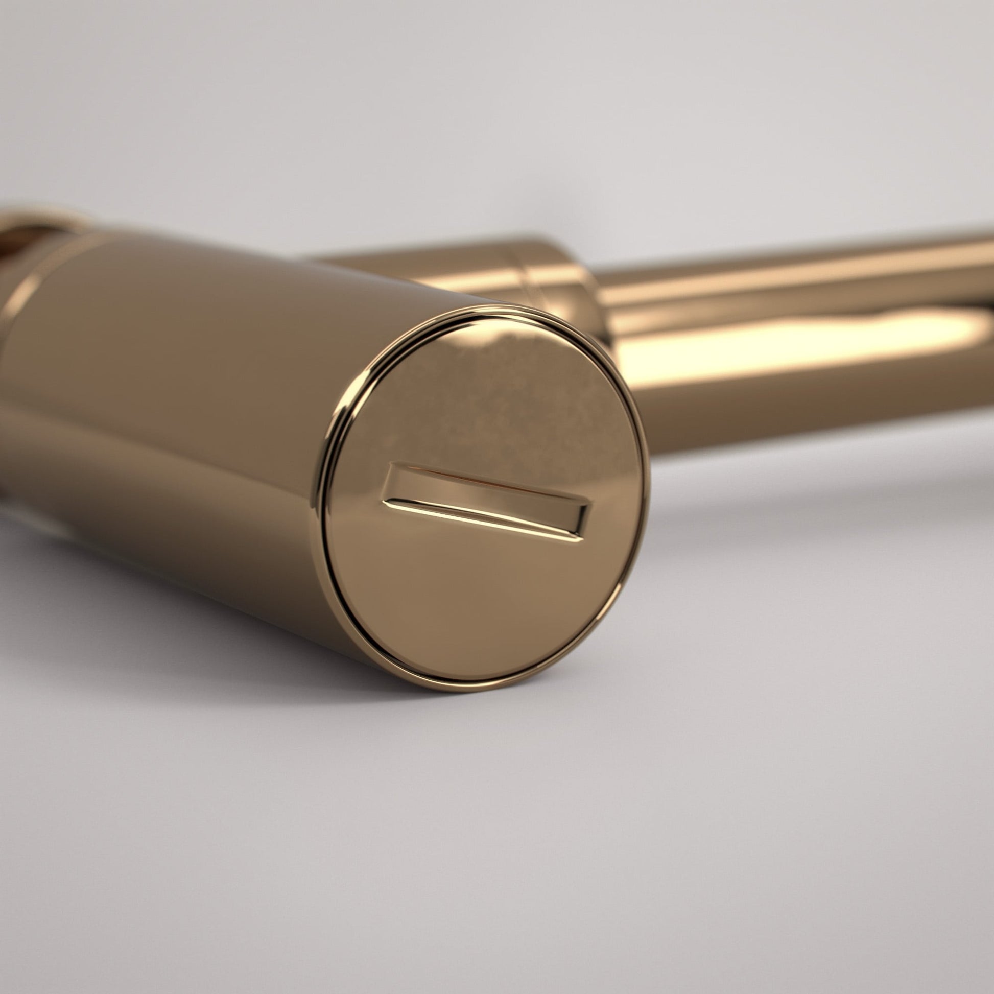 Luxe Rose Gold Round Bottle Trap