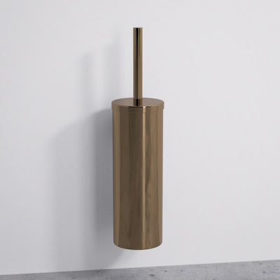 Luxe Rose Gold Wall Mounted Toilet Brush