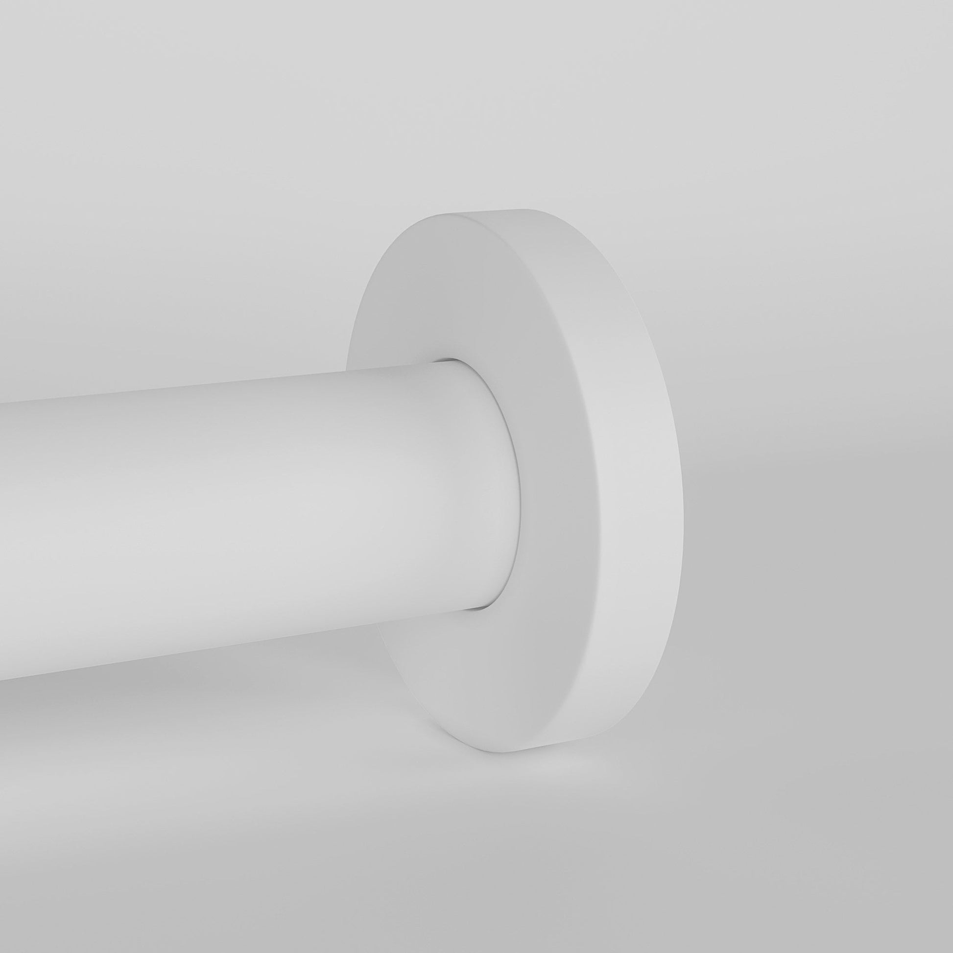 Luxe Silk Matte White Round Bottle Trap