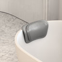 Luxury Soft Grey Bath Headrest Pillow