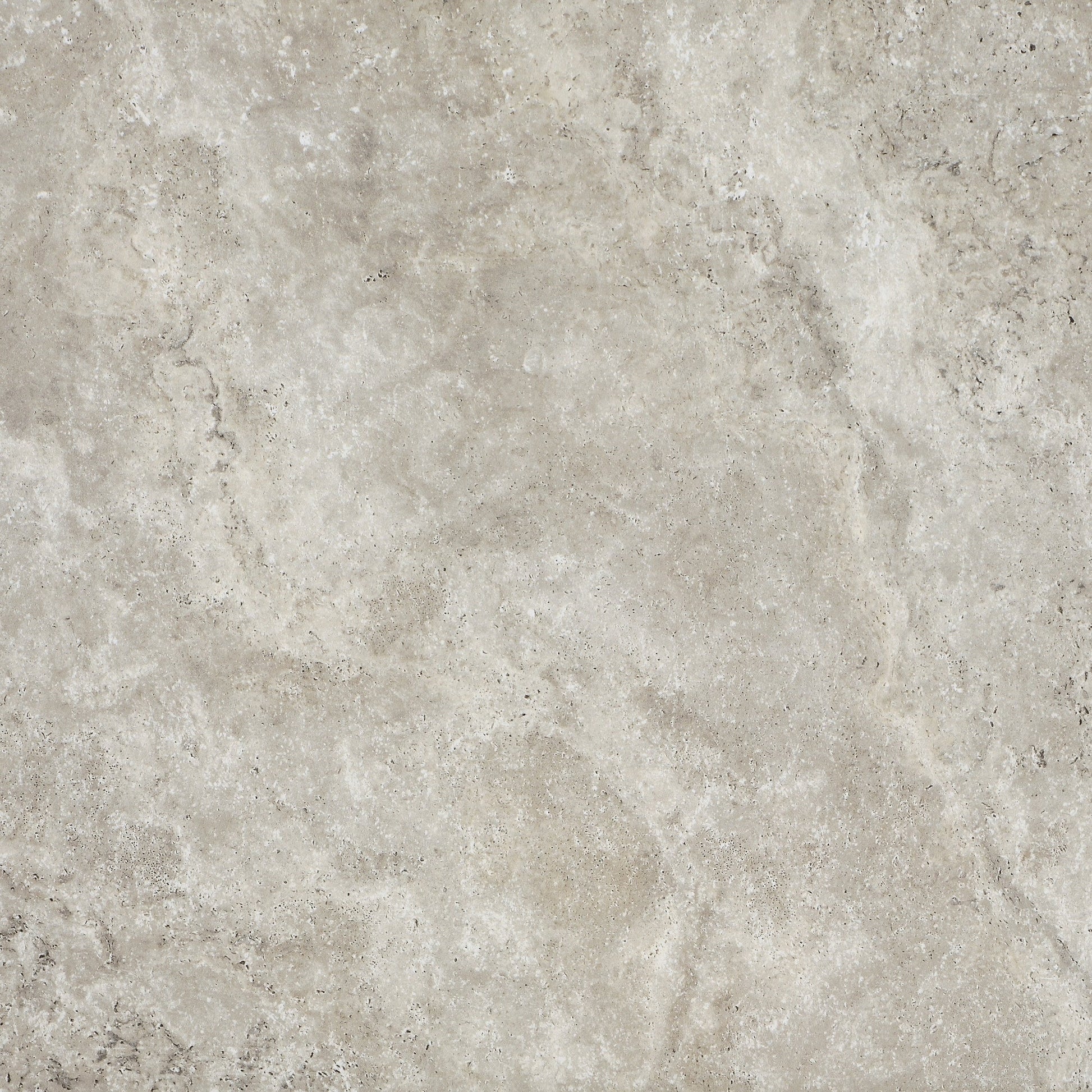 Manzoni Edge Grey Travertine Porcelain Wall or Floor Tile 600 x 600mm