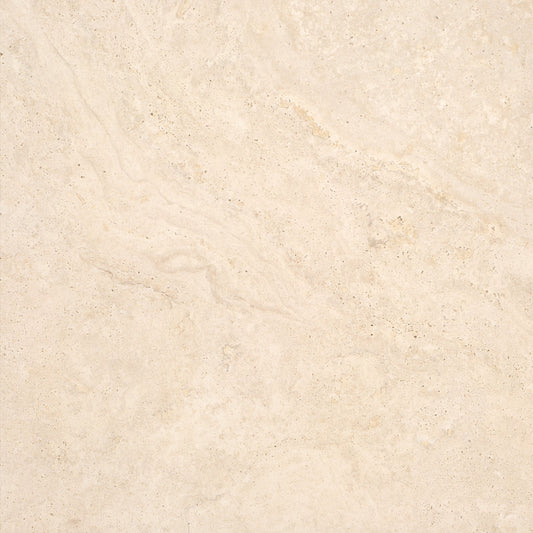 Manzoni Natural Travertine Porcelain Tile Wall or Floor Tile 600 x 600mm