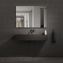 Marmo Charcoal Wall Hung Double Stone Basin 1200mm