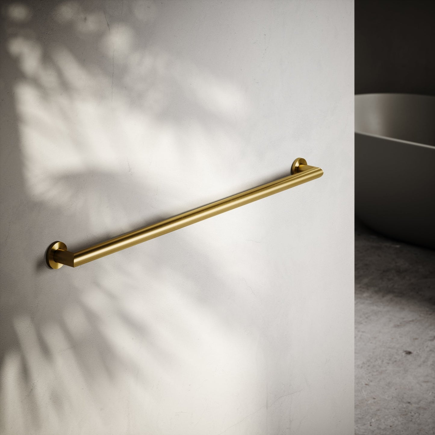 Mayfair Brushed Gold Doc M Grab Rail 1000mm