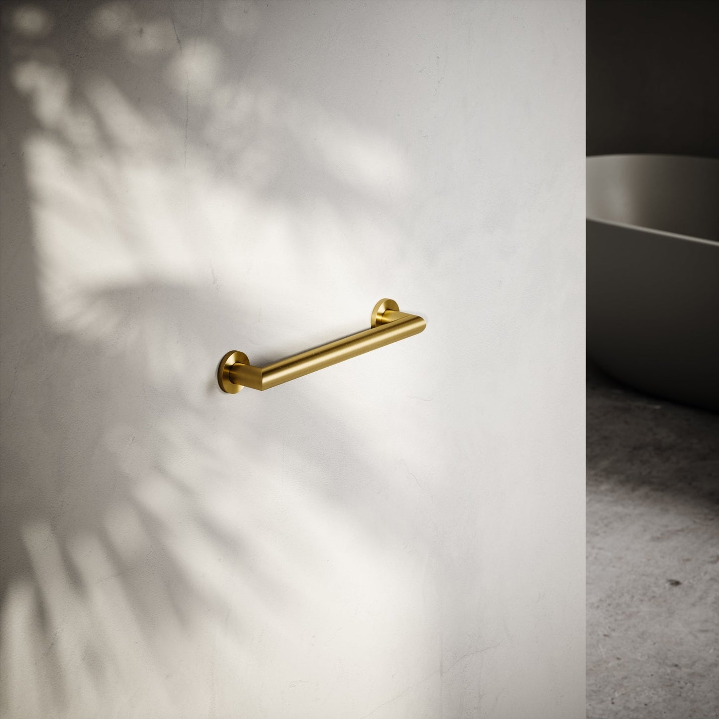 Mayfair Brushed Gold Doc M Grab Rail 400mm
