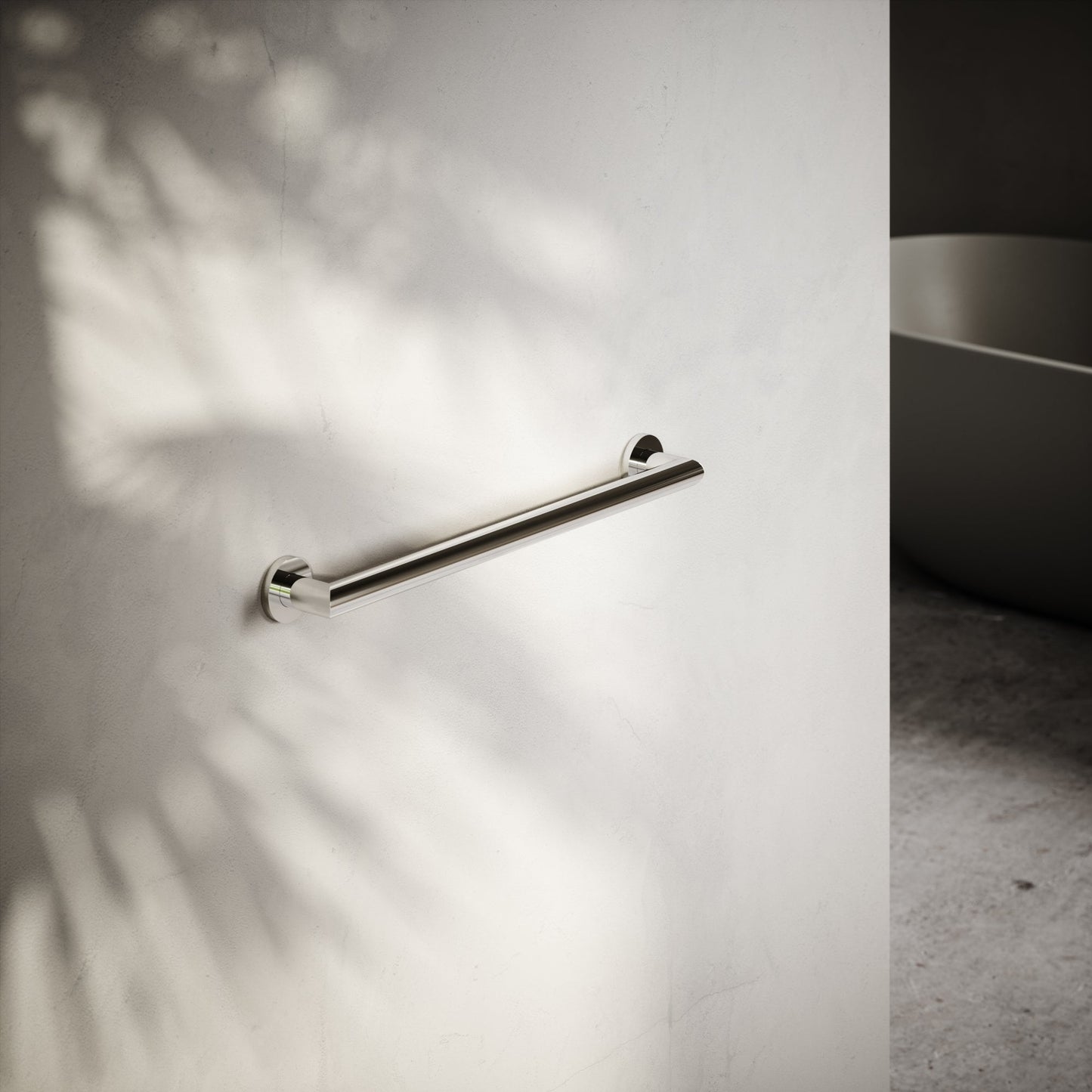 Mayfair Chrome Doc M Grab Rail 600mm