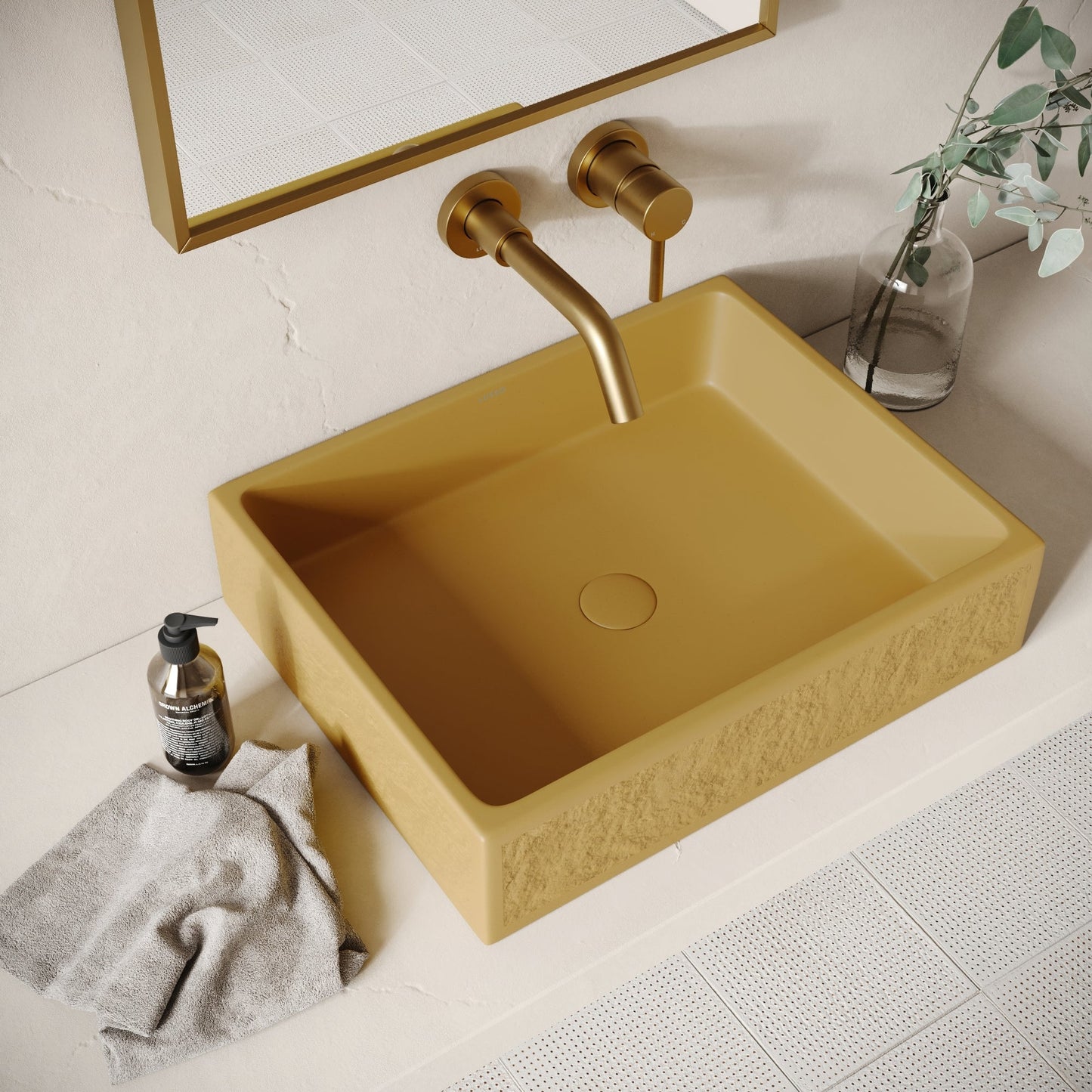 Modifica Saffron Concrete Countertop Basin 496mm