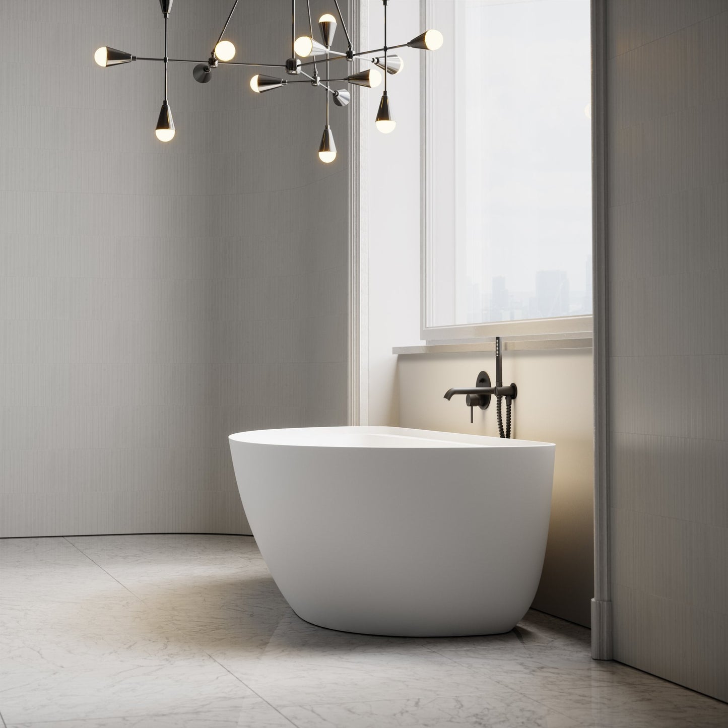Nilo Freestanding Stone Bath 1700mm