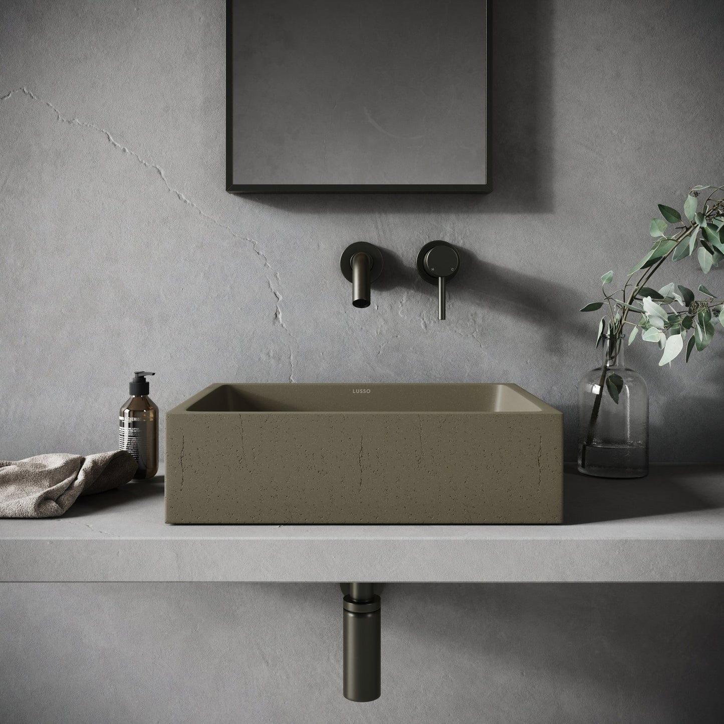 Norland Concrete Countertop Basin 450mm