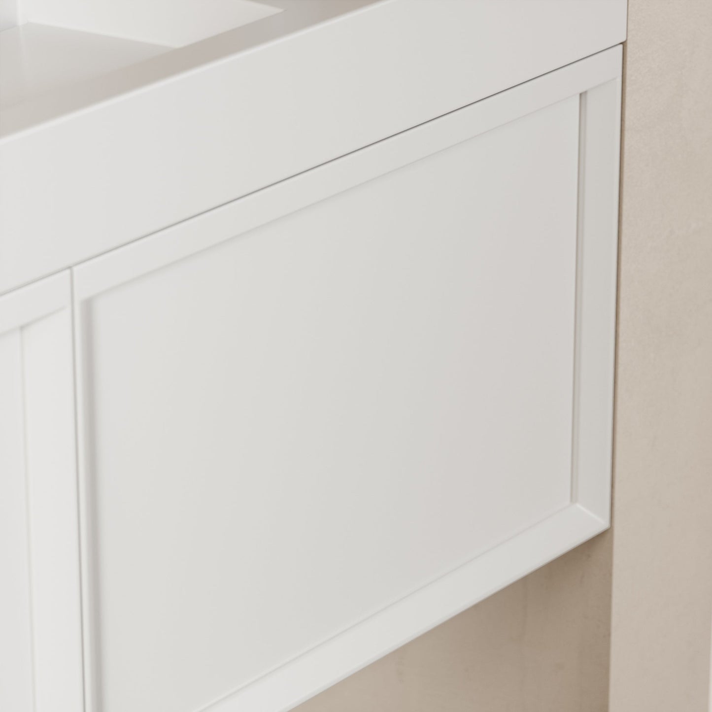 Palermo Matte White Vanity Unit 1200mm