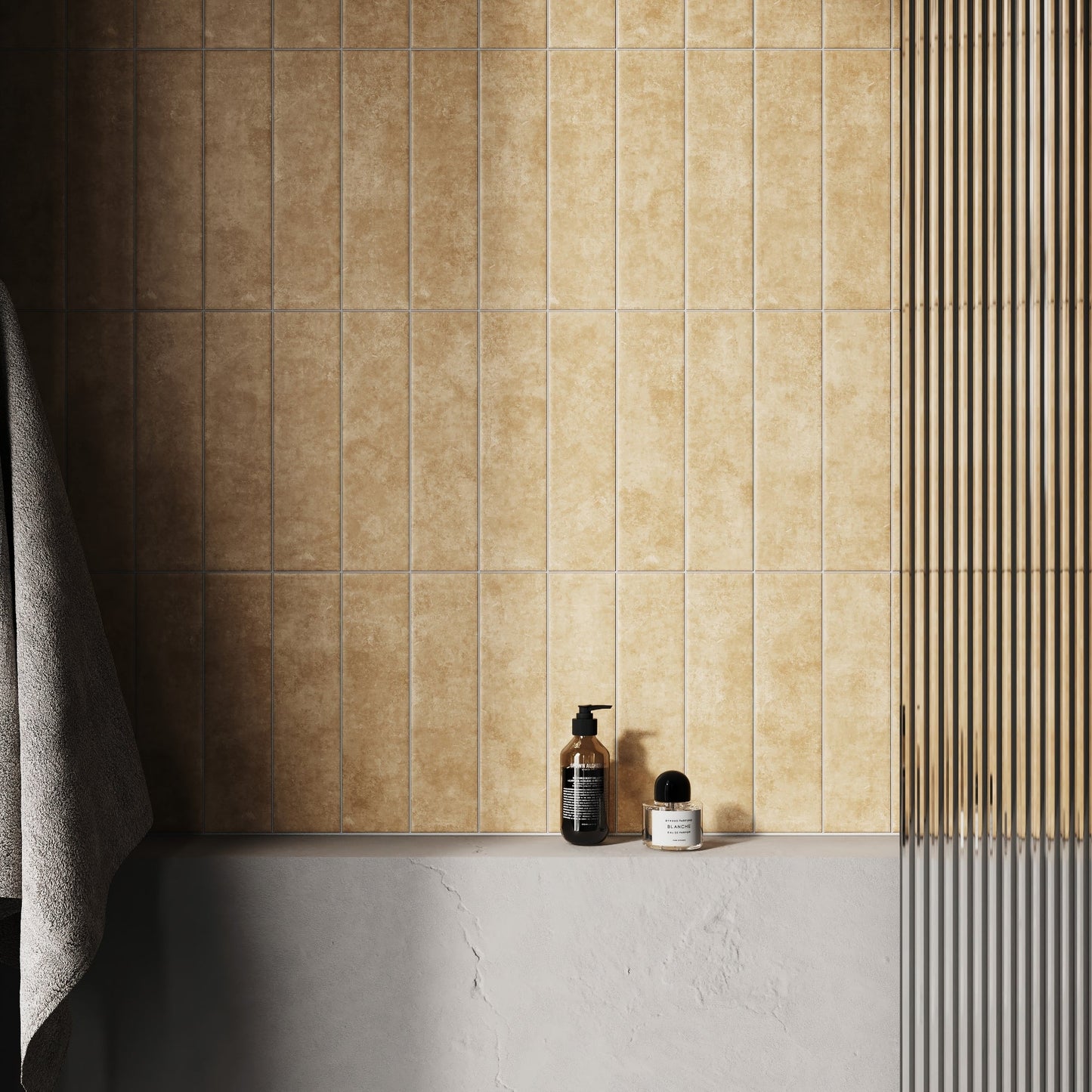 Palma Apricot Bliss Matte Porcelain Brick Wall Tile