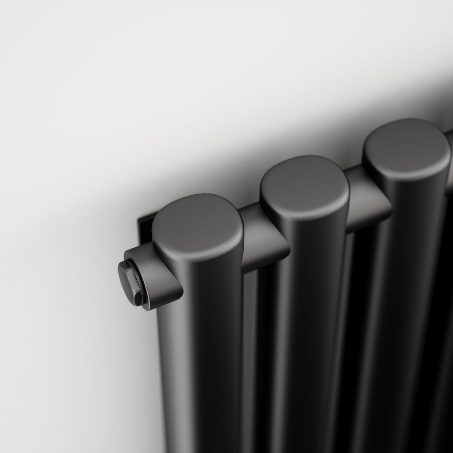 Piolo Matte Black Designer Radiator