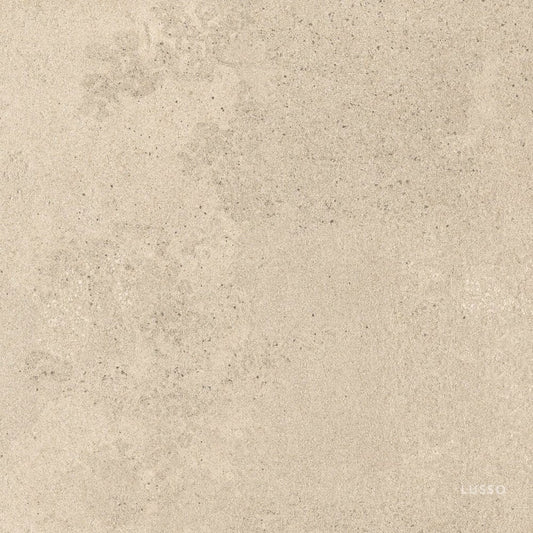 Porcini Beige Natural Stone Porcelain Wall or Floor Tile 600 x 600mm