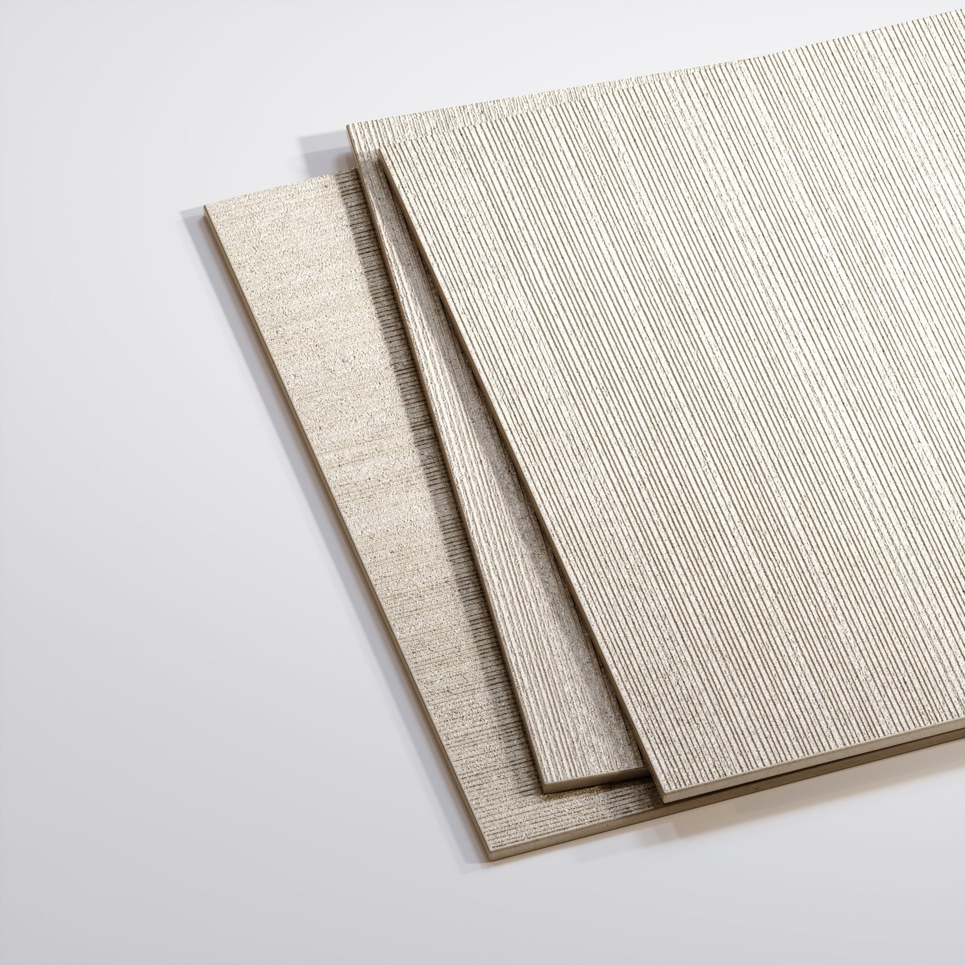 Porcini Crema Natural Stone Textured Porcelain Wall Tile 600 x 600mm