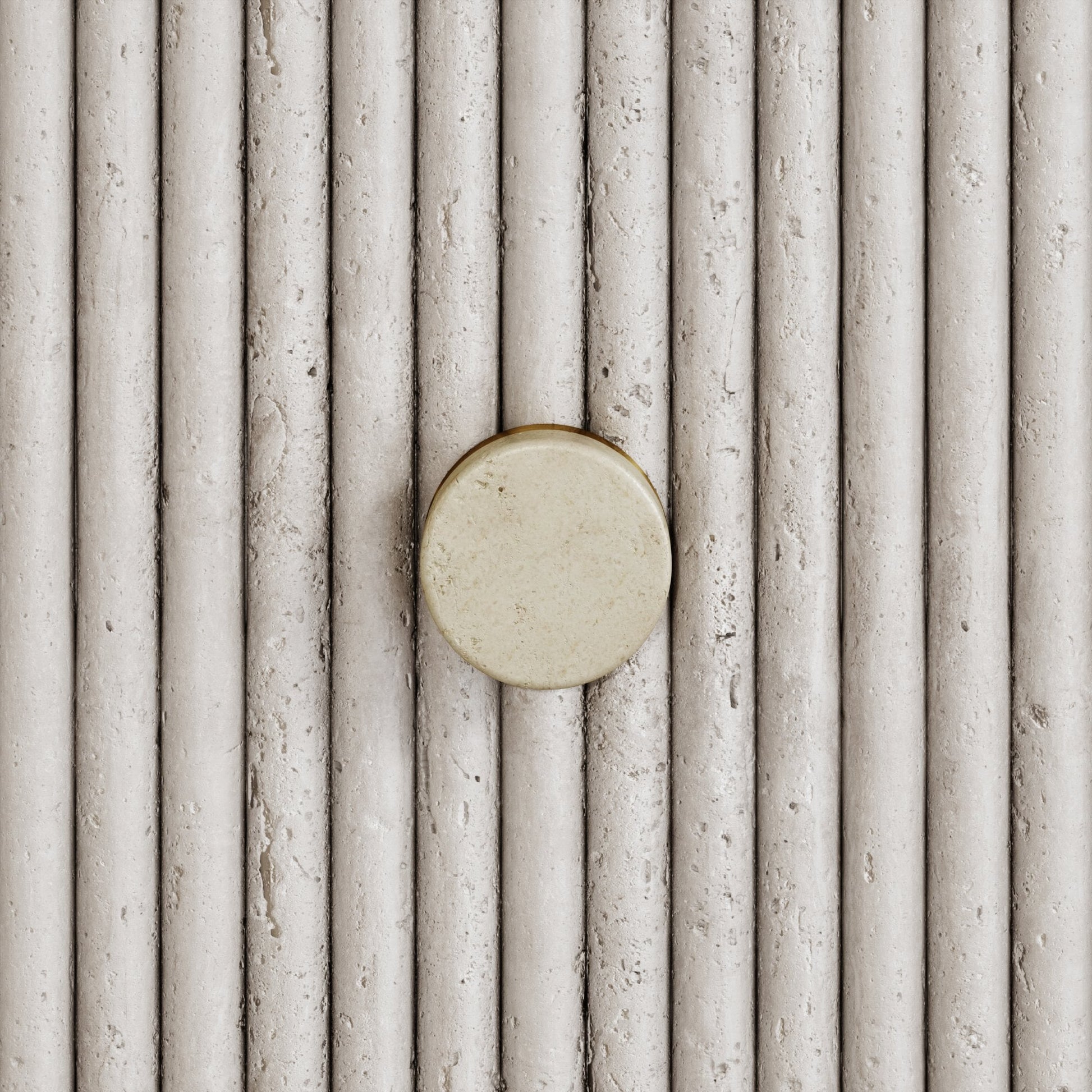 Porto Shower System (Brushed Gold & Crema Marfil Marble)